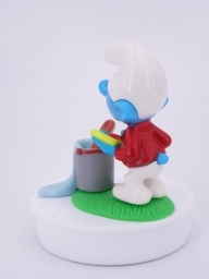 Schtroumpf peintre - photo