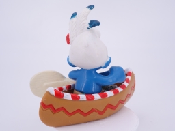 Schtroumpf indien en canoë - photo