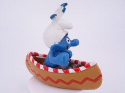 Schtroumpf indien en canoë - photo