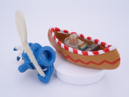 Schtroumpf indien en canoë - photo