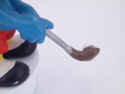 Schtroumpf golfeur - Club de golf - photo