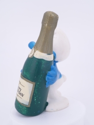 Schtroumpf bouteille de champagne - photo