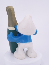 Schtroumpf bouteille de champagne - photo