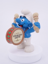 Schtroumpf avec tambour - photo