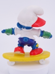 Schtroumpf skateboard - photo