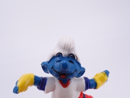 Schtroumpf en rollers - photo