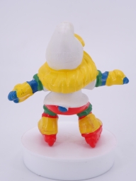 Schtroumpfette en rollers - photo