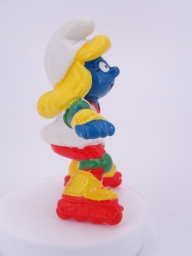 Schtroumpfette en rollers - photo