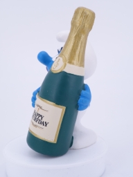 Schtroumpf bouteille de champagne - photo