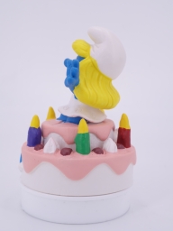 Schtroumpfette gâteau surprise - photo