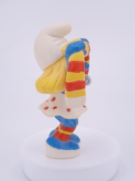 Schtroumpfette supportrice - photo