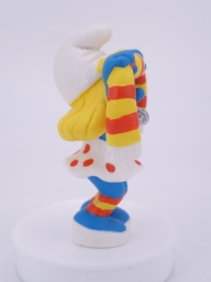 Schtroumpfette supportrice - photo