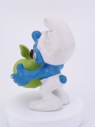 Schtroumpf avec pomme - photo