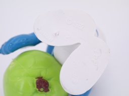 Schtroumpf avec pomme - photo