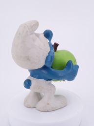 Schtroumpf avec pomme - photo