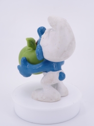 Schtroumpf avec pomme - photo