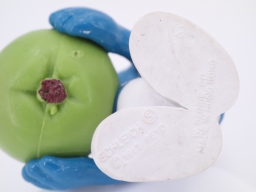 Schtroumpf avec pomme - photo