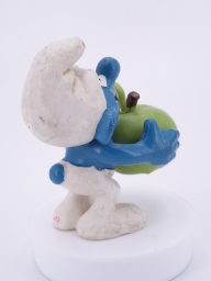 Schtroumpf avec pomme - photo