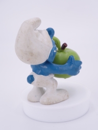 Schtroumpf avec pomme - photo