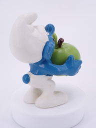 Schtroumpf avec pomme - photo