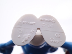 Schtroumpf maitre d\'école avec livre - photo