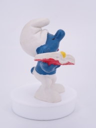 Schtroumpf maitre d\'école avec livre - photo