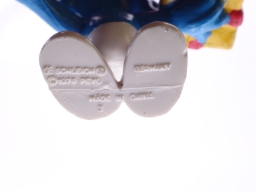 Schtroumpf avec cadeau et fleurs - photo