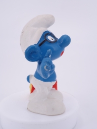 Schtroumpf à lunettes avec livre - photo