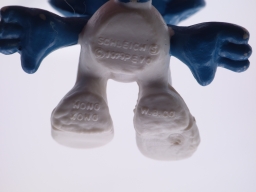 Schtroumpf assis (grand) - photo