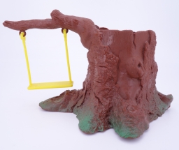 Schtroumpf sur balançoire - Pot à crayons - photo