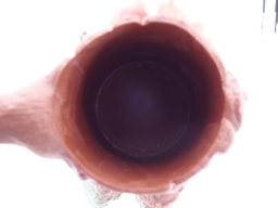 Schtroumpf sur balançoire - Pot à crayons - photo