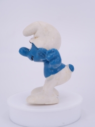 Schtroumpf sur balançoire - Schtroumpf - photo