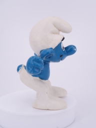 Schtroumpf sur balançoire - Schtroumpf - photo