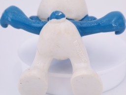 Schtroumpf sur balançoire - Schtroumpf - photo