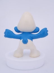 Schtroumpf sur balançoire - Schtroumpf - photo