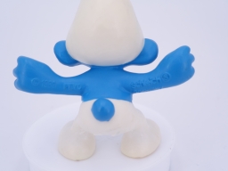 Schtroumpf sur balançoire - Schtroumpf - photo