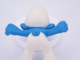 Schtroumpf sur balançoire - Schtroumpf - photo