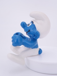 Terrain de jeu - Schtroumpf sur balançoire à bascule - photo