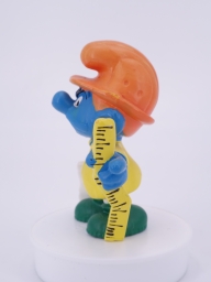 Schtroumpf chef de chantier - photo