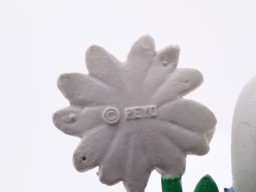 Schtroumpf courtisant avec fleur (rendez-vous) - photo