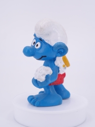 Schtroumpf qui se lave (sauna) - photo