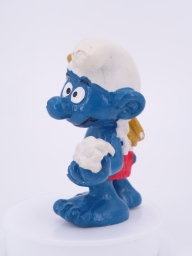 Schtroumpf qui se lave (sauna) - photo