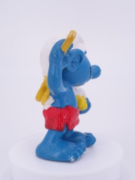 Schtroumpf qui se lave (sauna) - photo