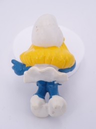 Schtroumpfette qui se maquille - photo