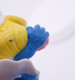 Schtroumpfette qui se maquille - photo