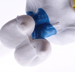 Schtroumpfette qui se maquille - photo