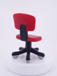 Schtroumpf avec ordinateur portable - Chaise - photo