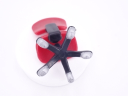 Schtroumpf avec ordinateur portable - Chaise - photo