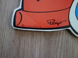 Schtroumpfette qui se brosse les dents - photo