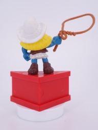 Schtroumpfette cowgirl - photo